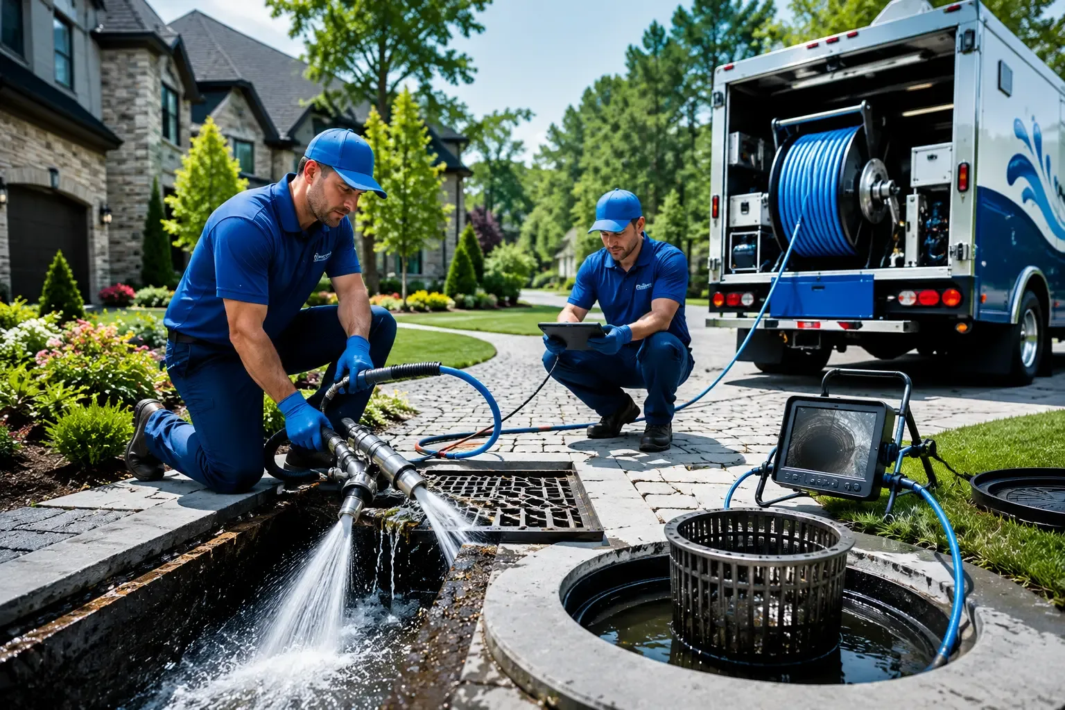 Local outdoor drain cleaning professionals in Danville, VA